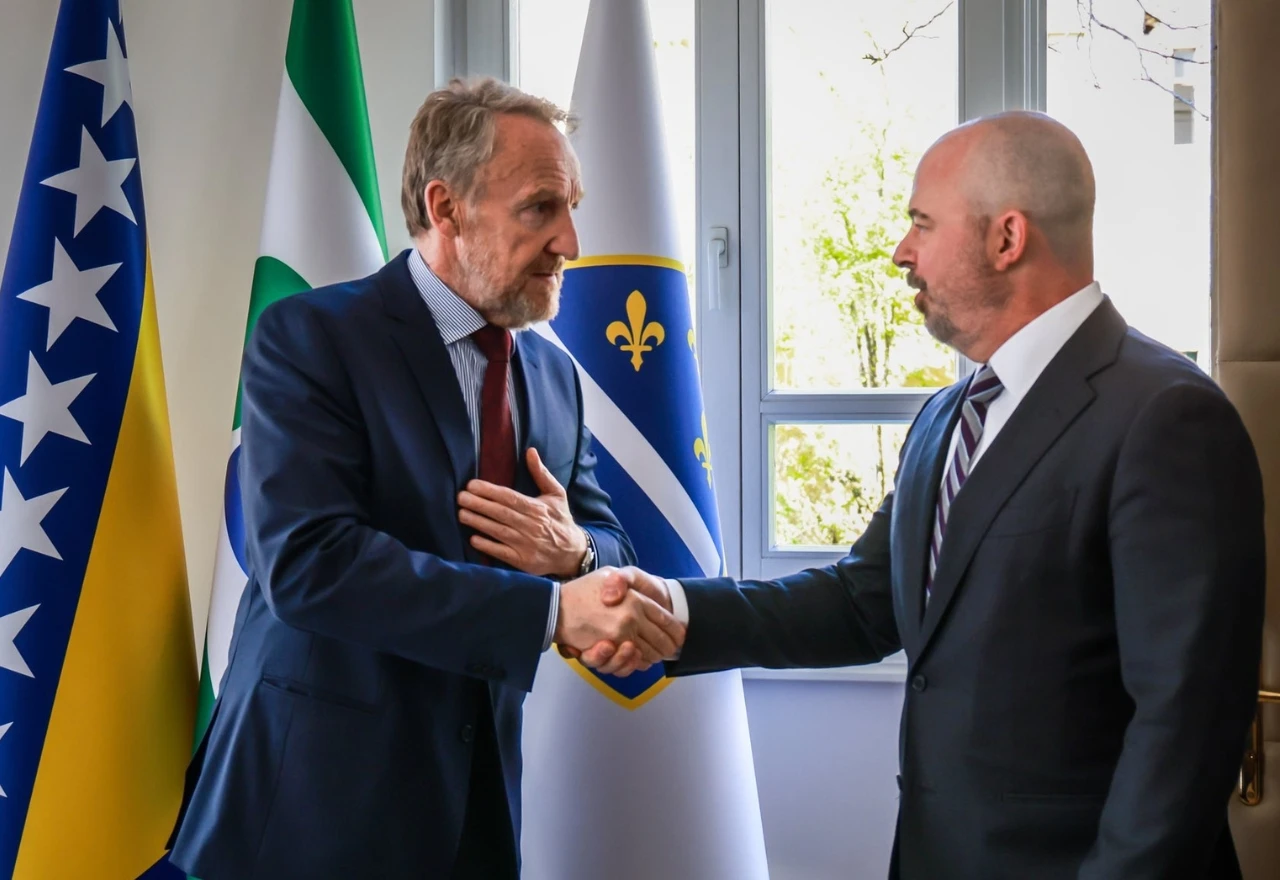 John Ginkel i Bakir Izetbegović razgovarali o Južnoj interkonekciji