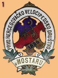 Amblem Velocipedskog (biciklističkog) društva Mostar