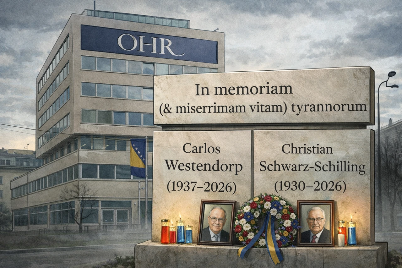 In memoriam (& miserrimam vitam) tyrannorum - Carlos Westendorp (1937-2026), Christian Schwarz-Schilling (1930-2026)