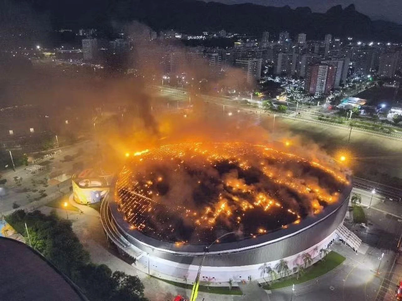 U požaru opet stradao Olimpijski stadion