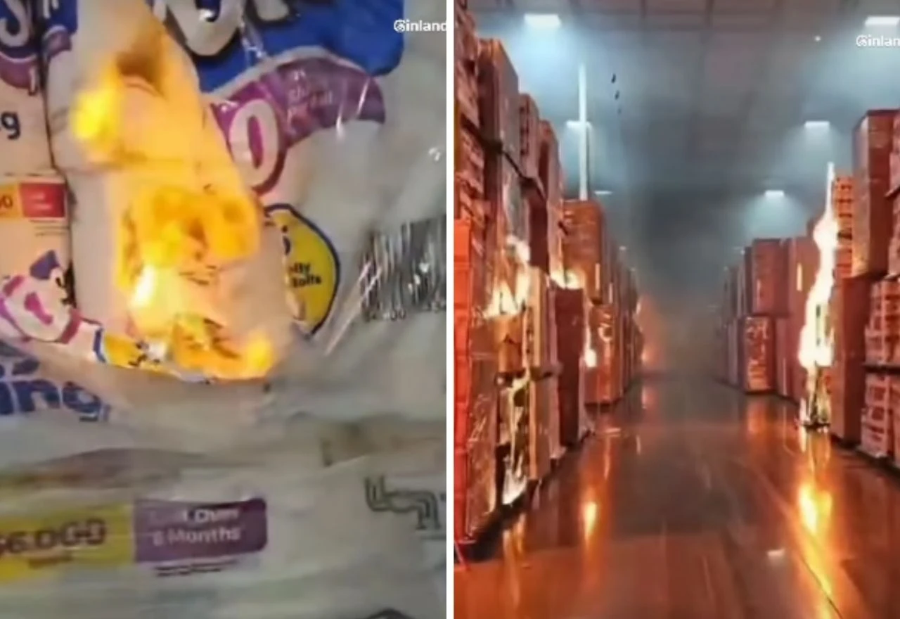 VIDEO | Nezadovoljni radnik zapalio skladište i sve objavio na društvenim mrežama