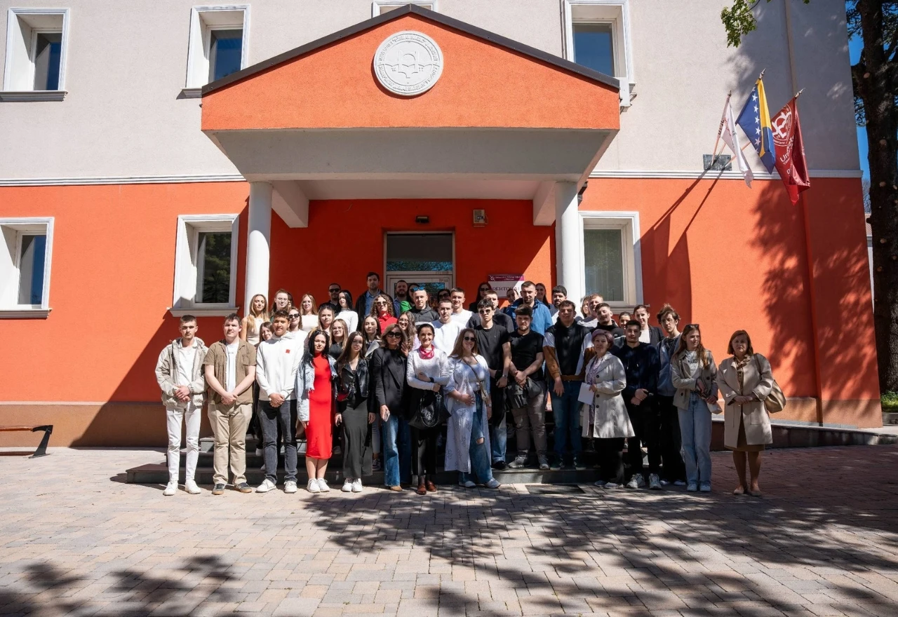 Učenici iz Donjeg Vakufa posjetili Univerzitet ''Džemal Bijedić'' u Mostaru
