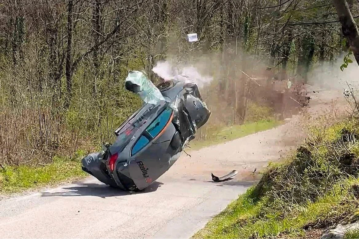 Teška nesreća na testiranju prije početka WRC Croatia Rallyja