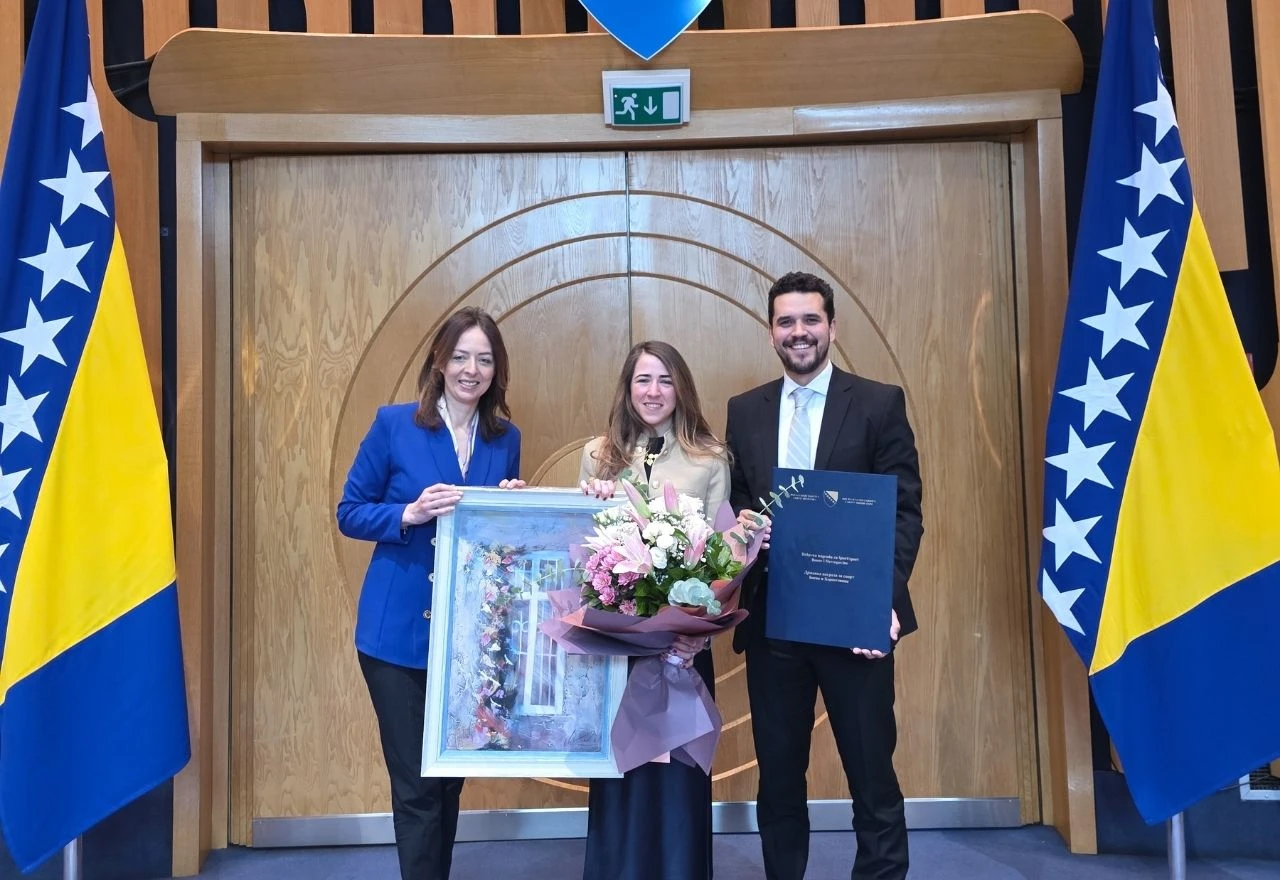 Lejli Njemčević uručena Državna nagrada za sport Bosne i Hercegovine