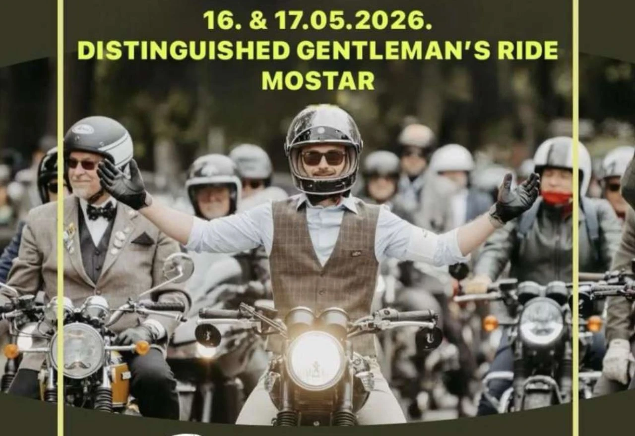 VIDEO | Otvorene prijave za Distinguished Gentleman's Ride u Mostaru