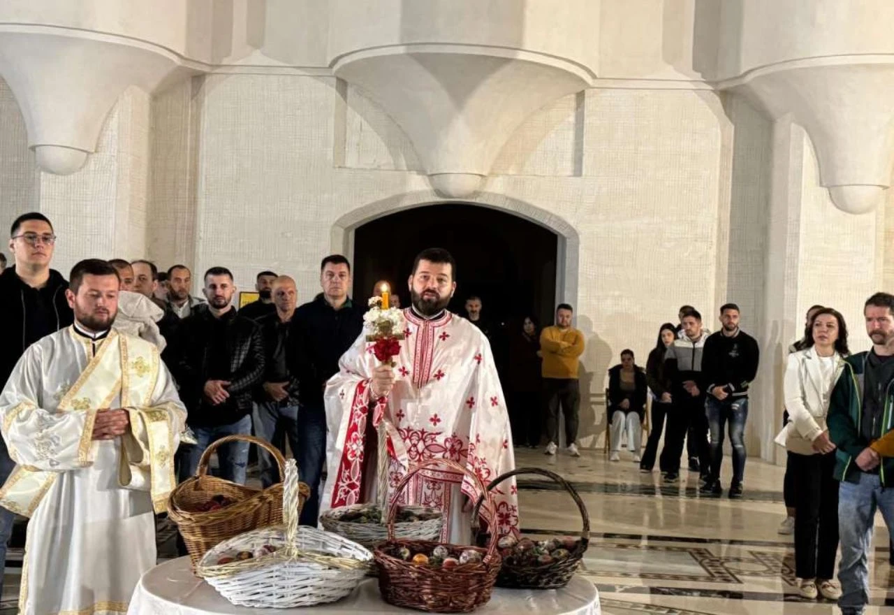 Vaskršnja liturgija služena u Sabornoj crkvi u Mostaru