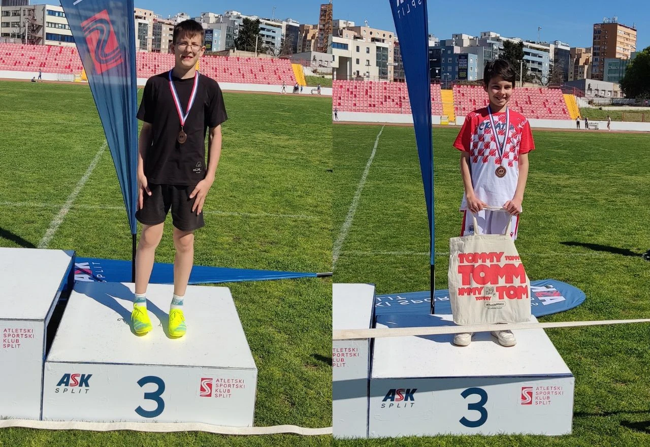 AKS Hum Mostar osvojio dvije bronce na velikom mitingu u Splitu
