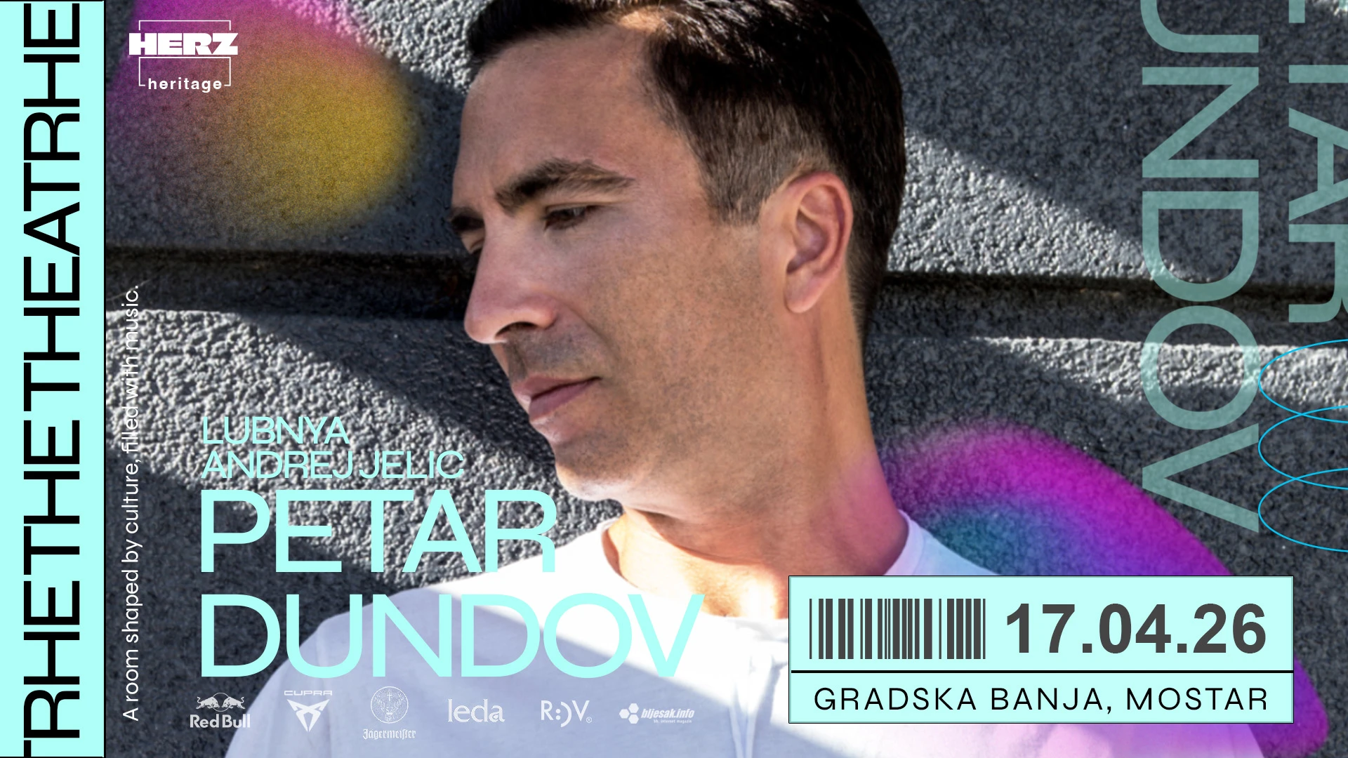 Herz Heritage kao uvod u festival: Petar Dundov najveći regionalni i svjetski priznati DJ u Gradskoj banji 17. Travnja
