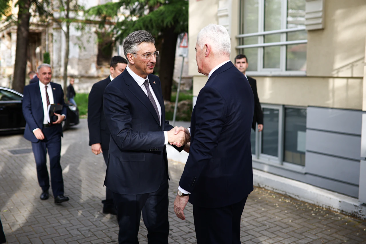 Sastanak delegacije HNS-a i Andreja Plenkovića