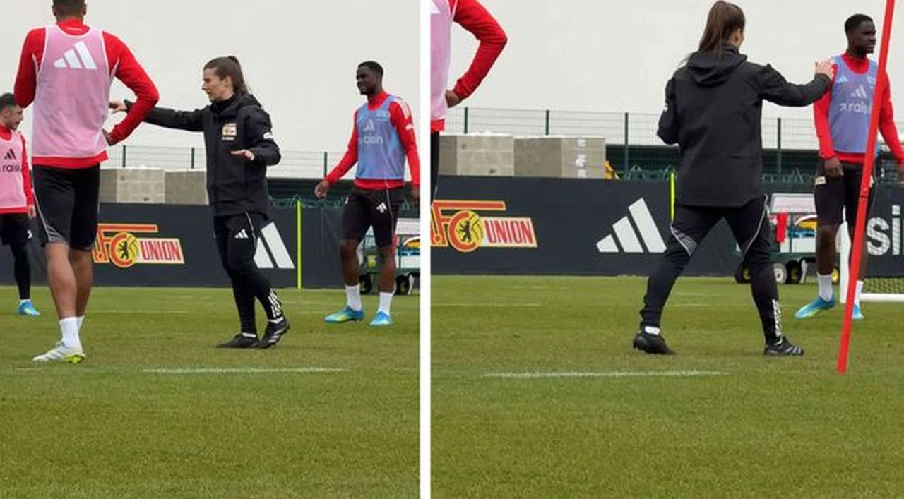 Marie-Louise Eta održala prvi trening s ekipom Union Berlina