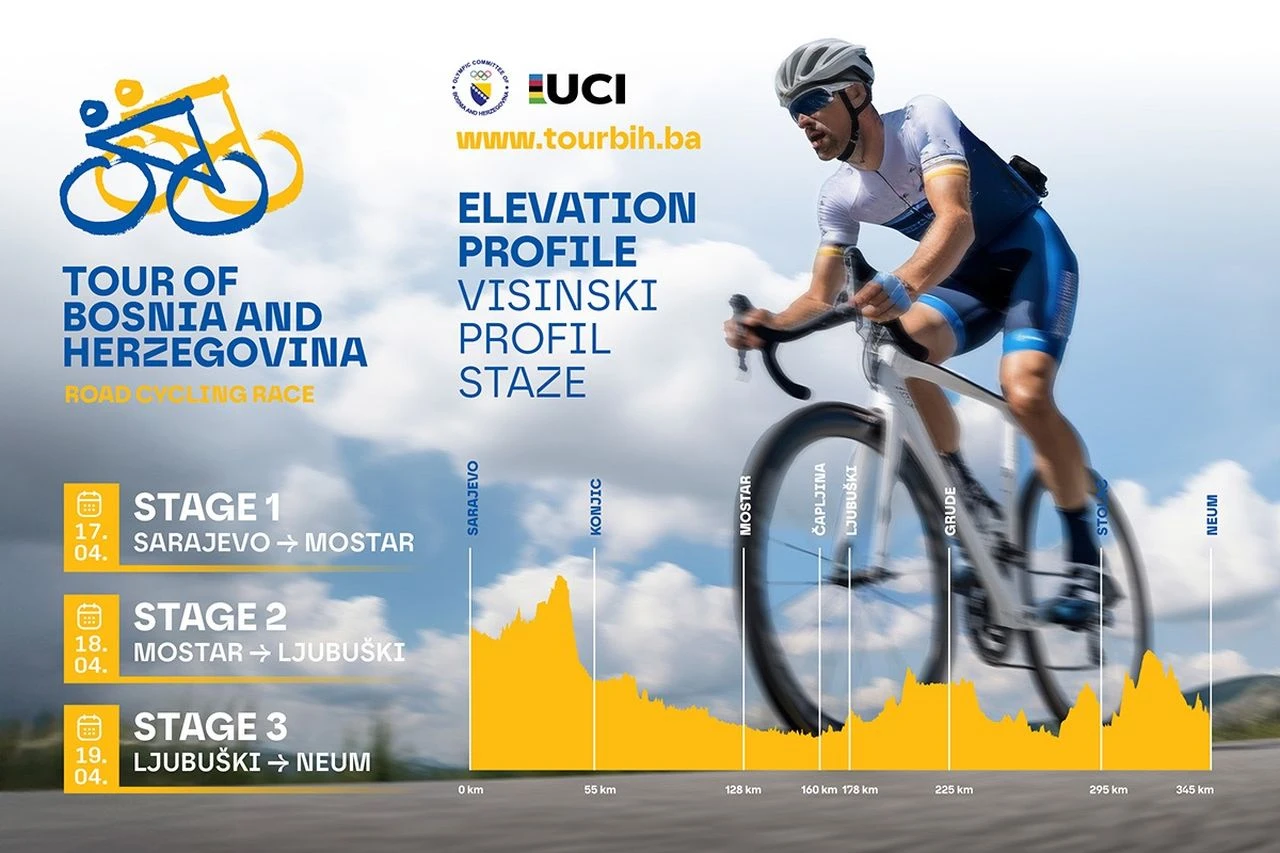 Klubovi, reprezentacije, sve je spremno za Tour of BiH