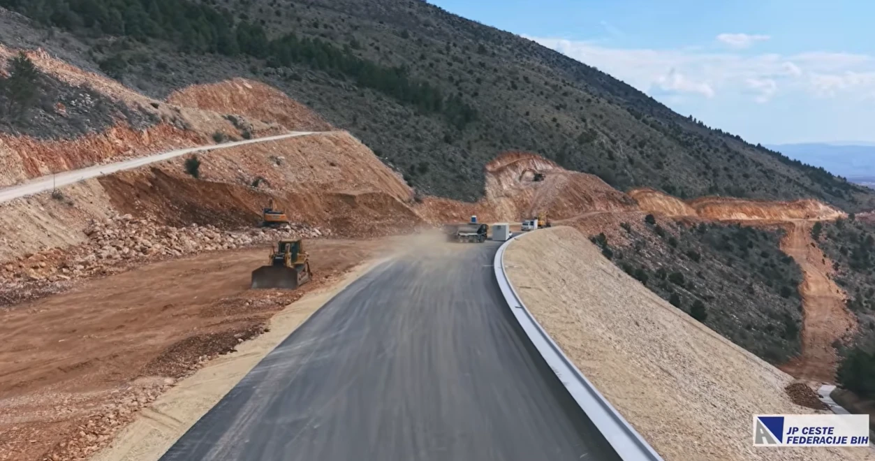 VIDEO | Napreduju radovi na Južnoj obilaznici Mostara