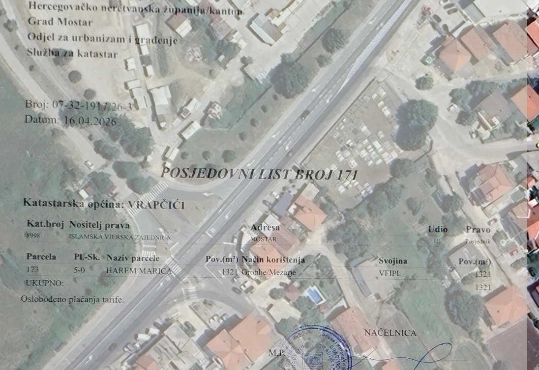 Grad Mostar o Marića haremu: Nije istina!