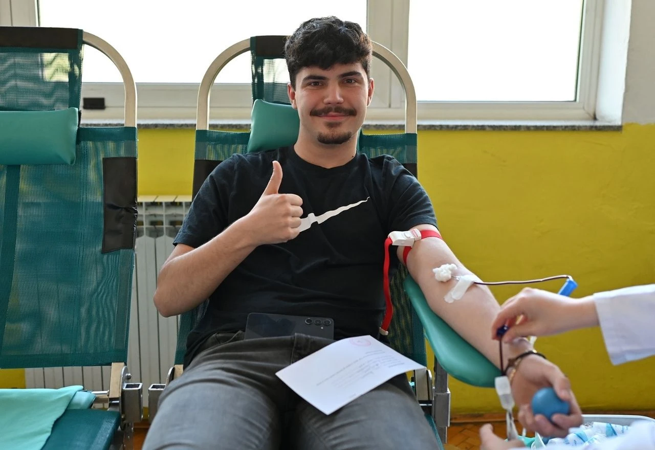 Učenik Strukovne škole u Širokom Brijegu daruje krv