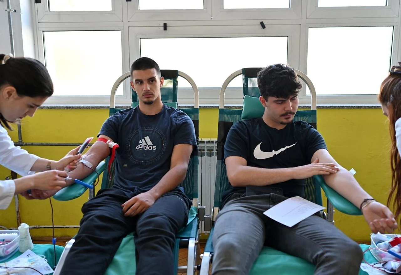 Učenici i djelatnici Srednje strukovne škole Široki Brijeg darovali 29 doza krvi