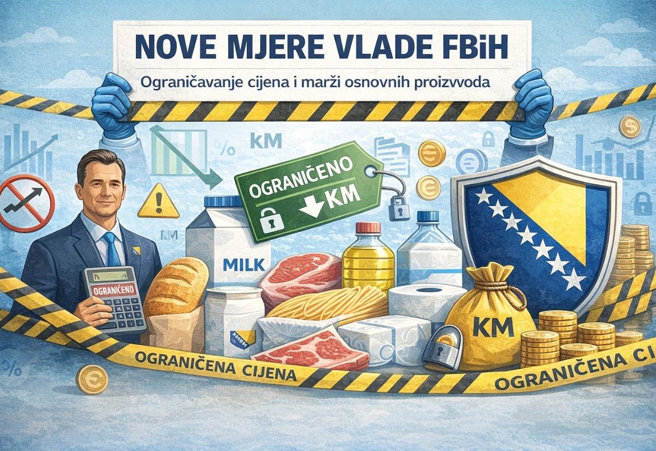 Nove mjere za stabilizaciju cijena osnovnih životnih namirnica u Federaciji BiH