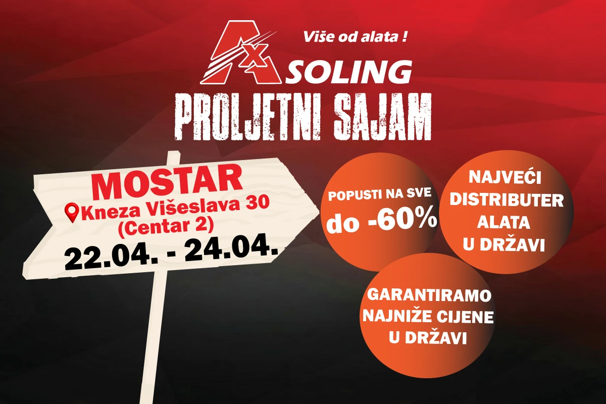AX-Soling proljetni sajam u Mostaru!!!