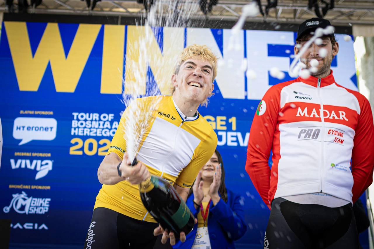 FOTO / VIDEO | Marko Toth apsolutni pobjednik prve etape Tour of Bosnia and Herzegovina