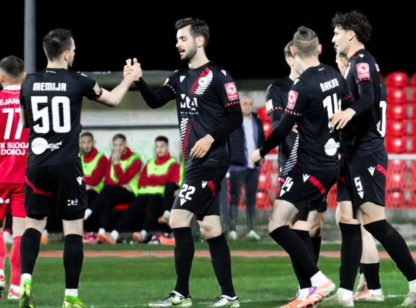 Zrinjski slavio u Doboju za smanjenje vodstva za Borcem uoči derbija