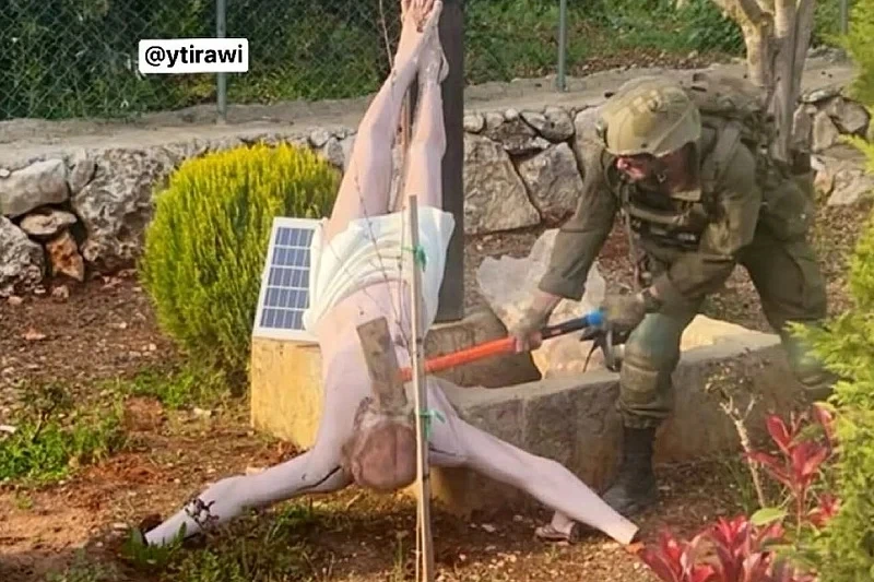 IDF o vojniku koji je maljem uništavao kip Isusa Krista: "To nisu naše vrijednosti"