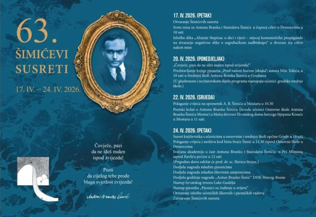 Književna tribina u sklopu 63. Šimićevih susreta u Mostaru