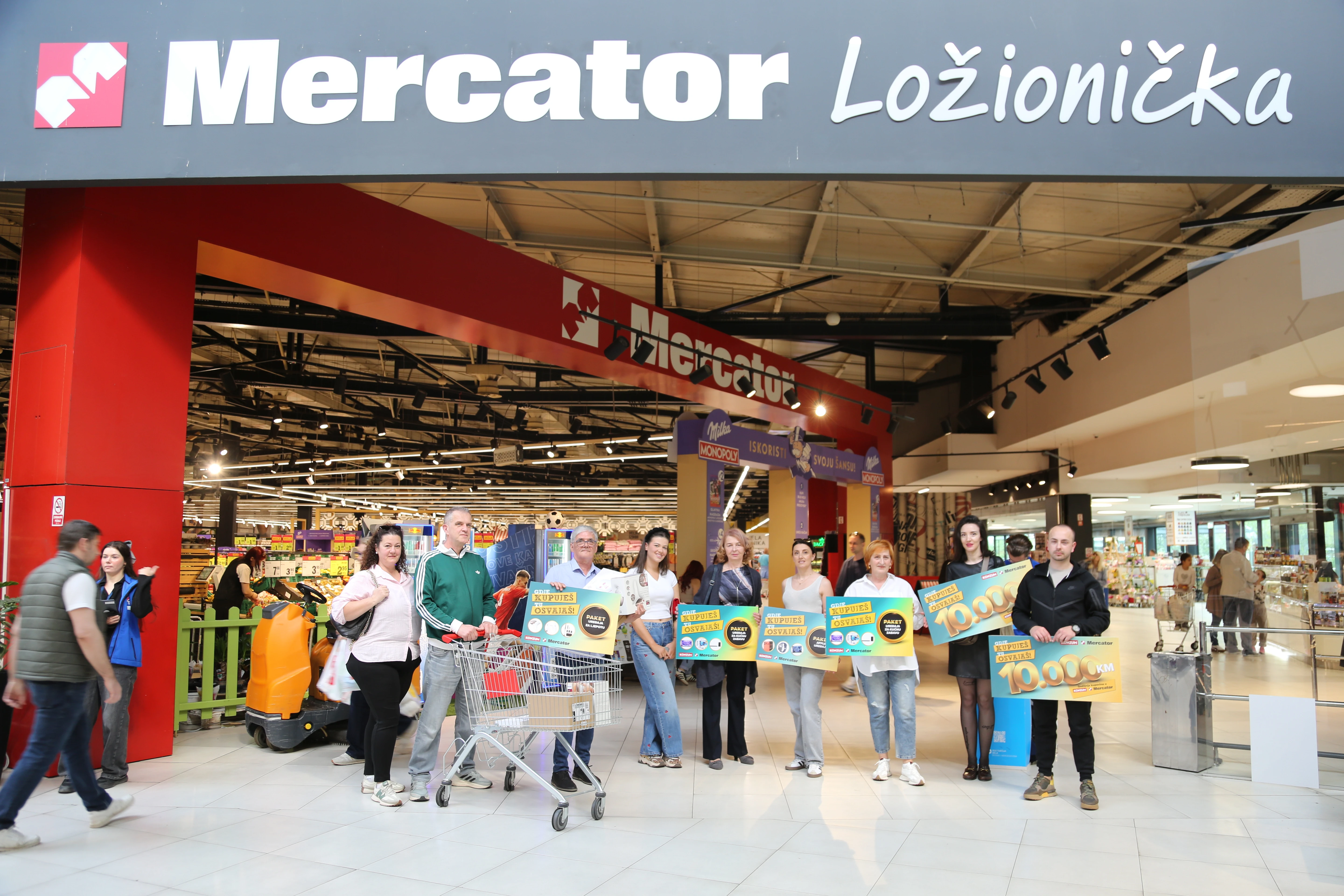 Konzum i Mercator uručili nagrade vrijedne 50.000 KM i 15 ekskluzivnih TECH paketa