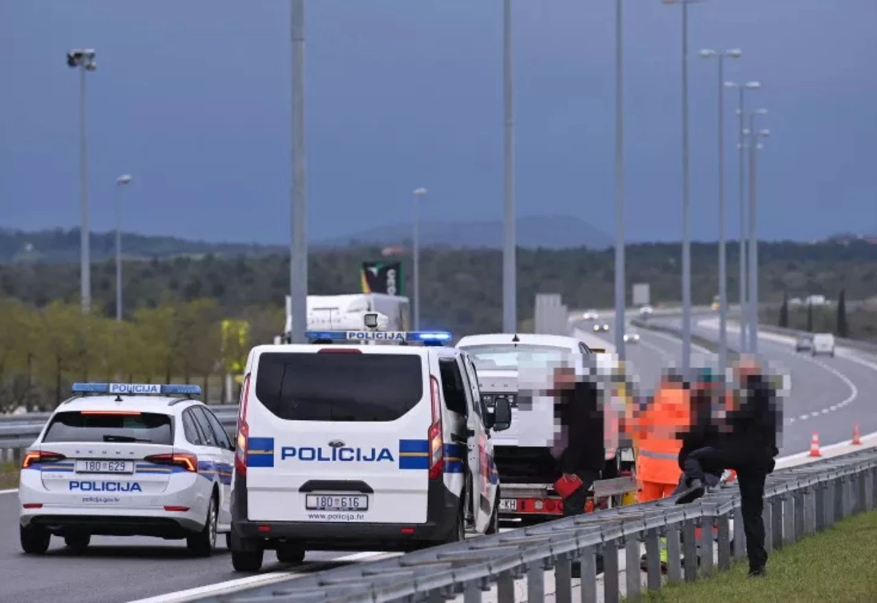 Žena poginula na A1: Vozilo naletjelo na ljude uz cestu
