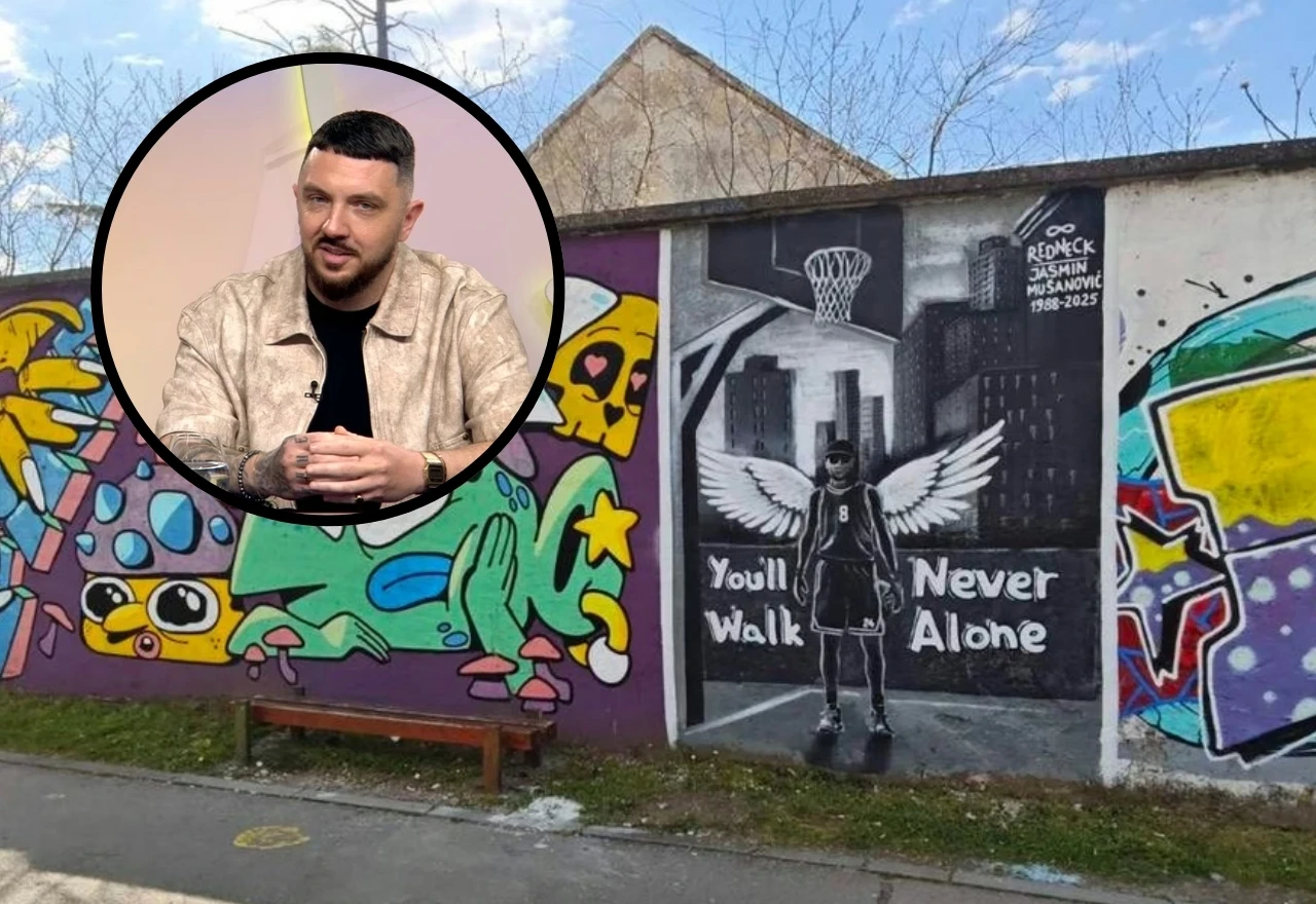 "Život prođe za minut": Mostarski reper Mak čuva sjećanje na prijatelja kroz mural
