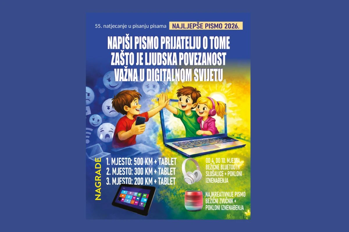 Izabrano najljepše pismo u BiH!