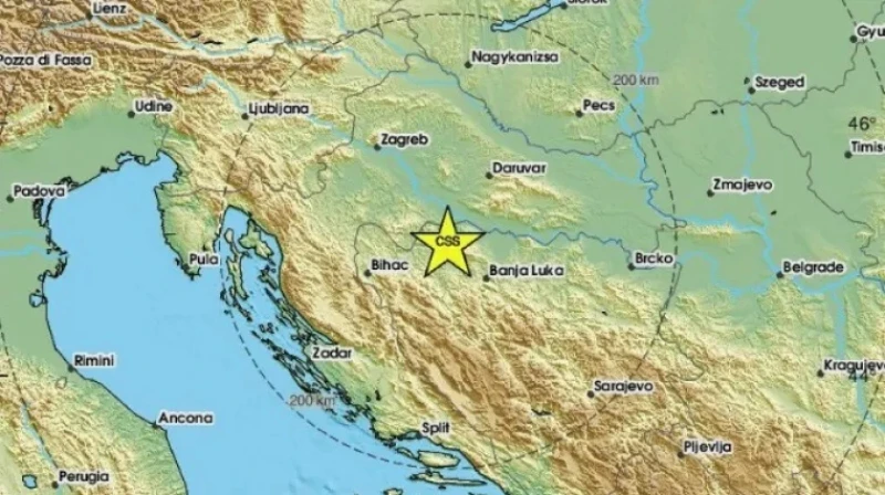 Potres u BiH: "Blaga tutnjava i lupkanje"