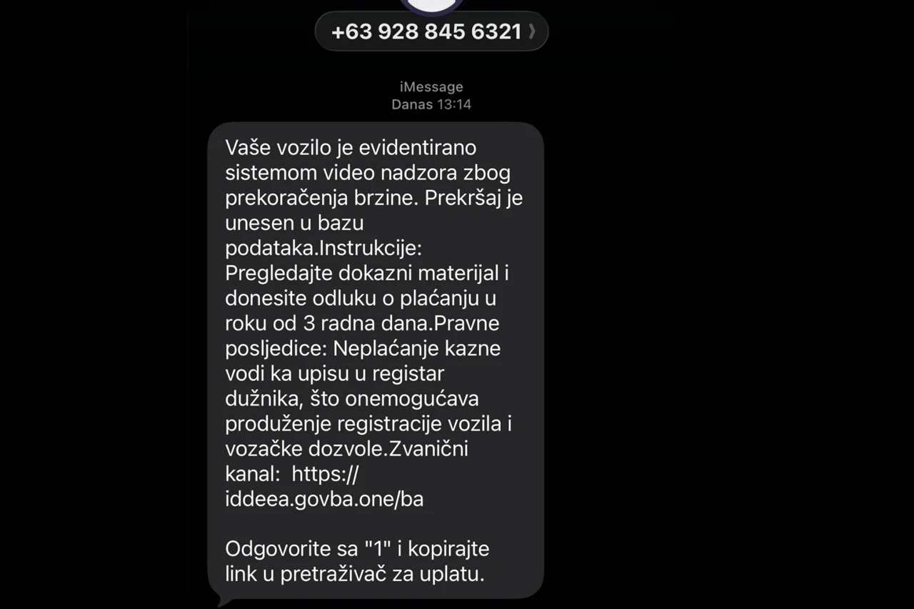 Ne nasjedajte: Policija ne šalje ovakve SMS poruke