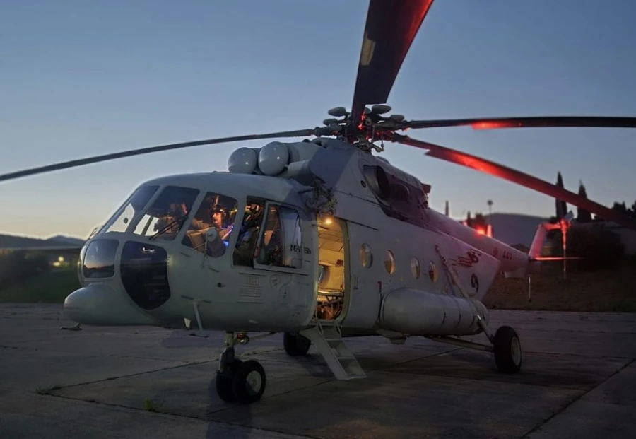 Životno ugrožen dječak helikopterom prevezen u Split