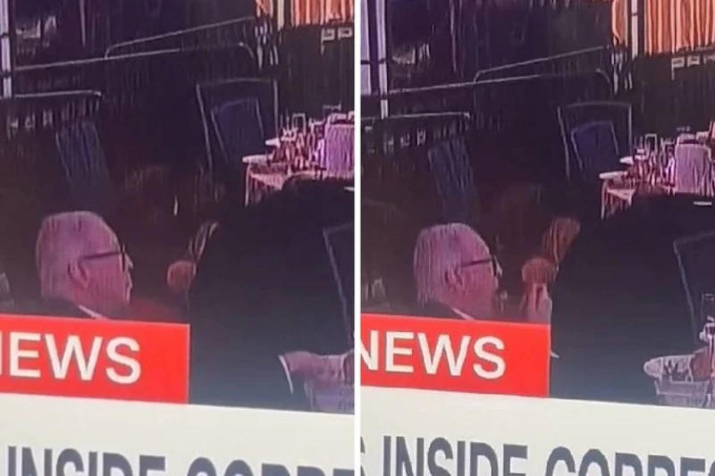 Snimka gosta s Trumpove večere širi se mrežama: "Svuda kaos, a on večera"