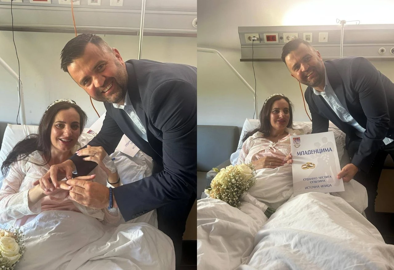 Valentina i Miroslav izgovorili sudbonosno "da" u bolnici