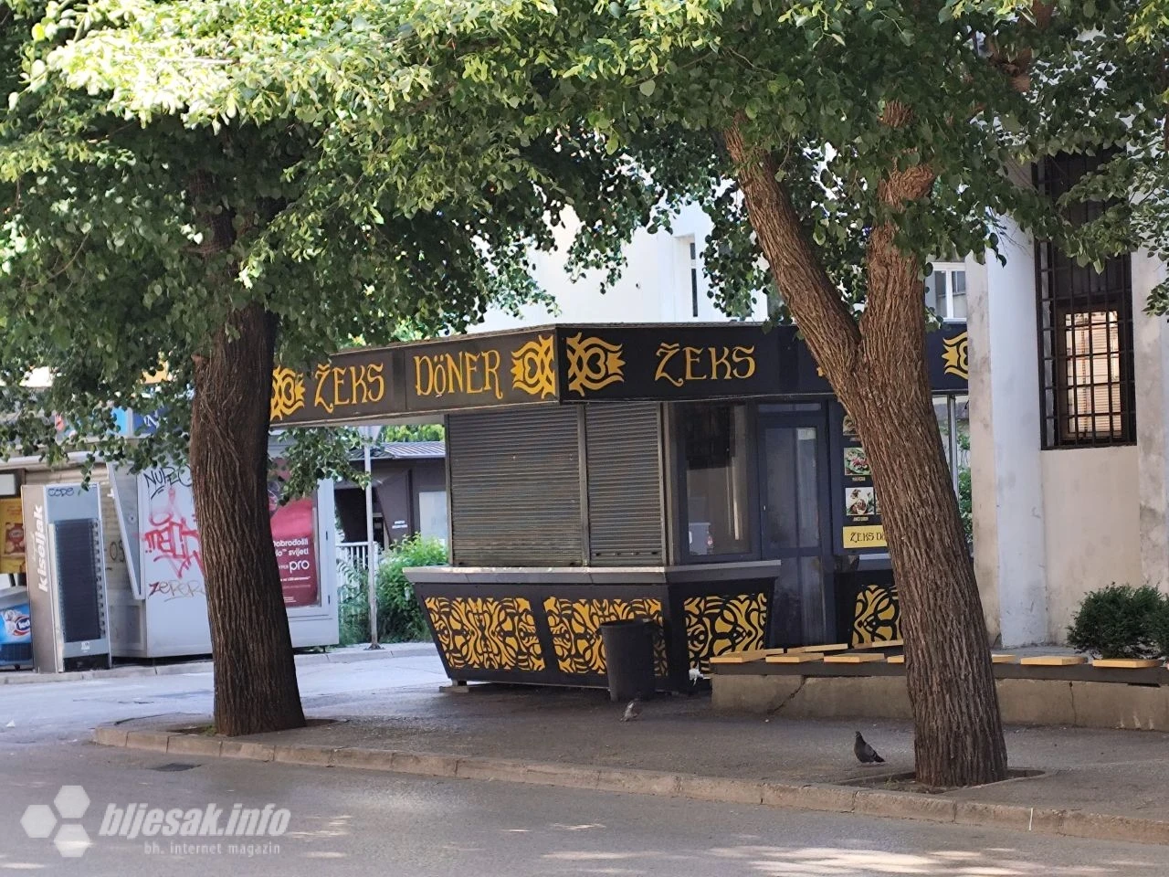 Žeks Doner, prva otvorena poslovnica u Mostaru