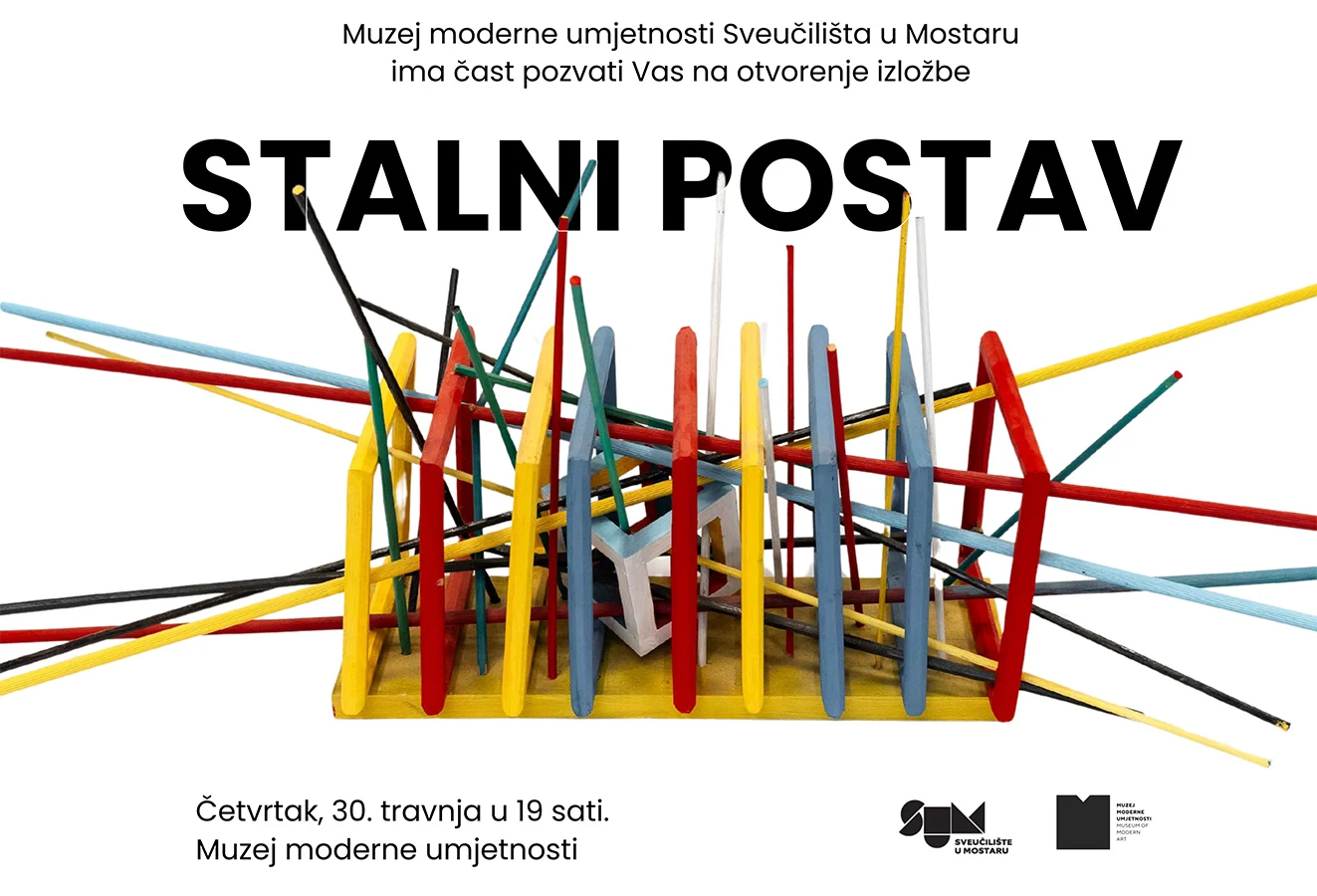 Muzej moderne umjetnosti Sveučilišta u Mostaru otvara stalni postav