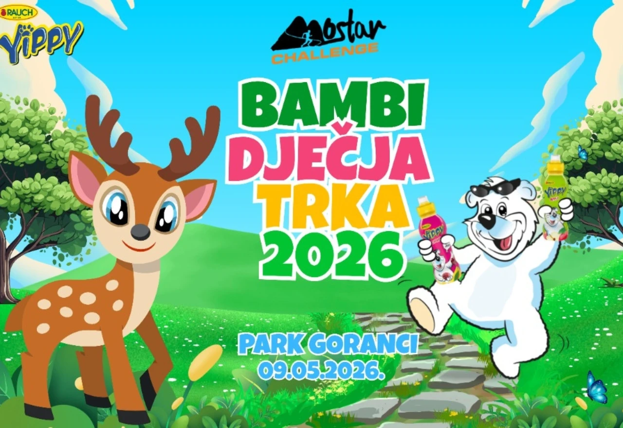 Mostar Challenge priprema Bambi dječju utrku u Parku Goranci