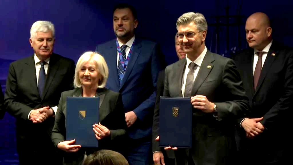 BiH i Hrvatska potpisale sporazum o izgradnji Južne plinske interkonekcije