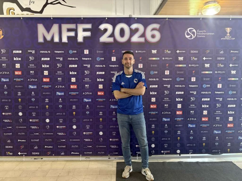 Mateo Lučić predstavljao Bosnu i Hercegovinu na velikom eFootballu turniru u Baru