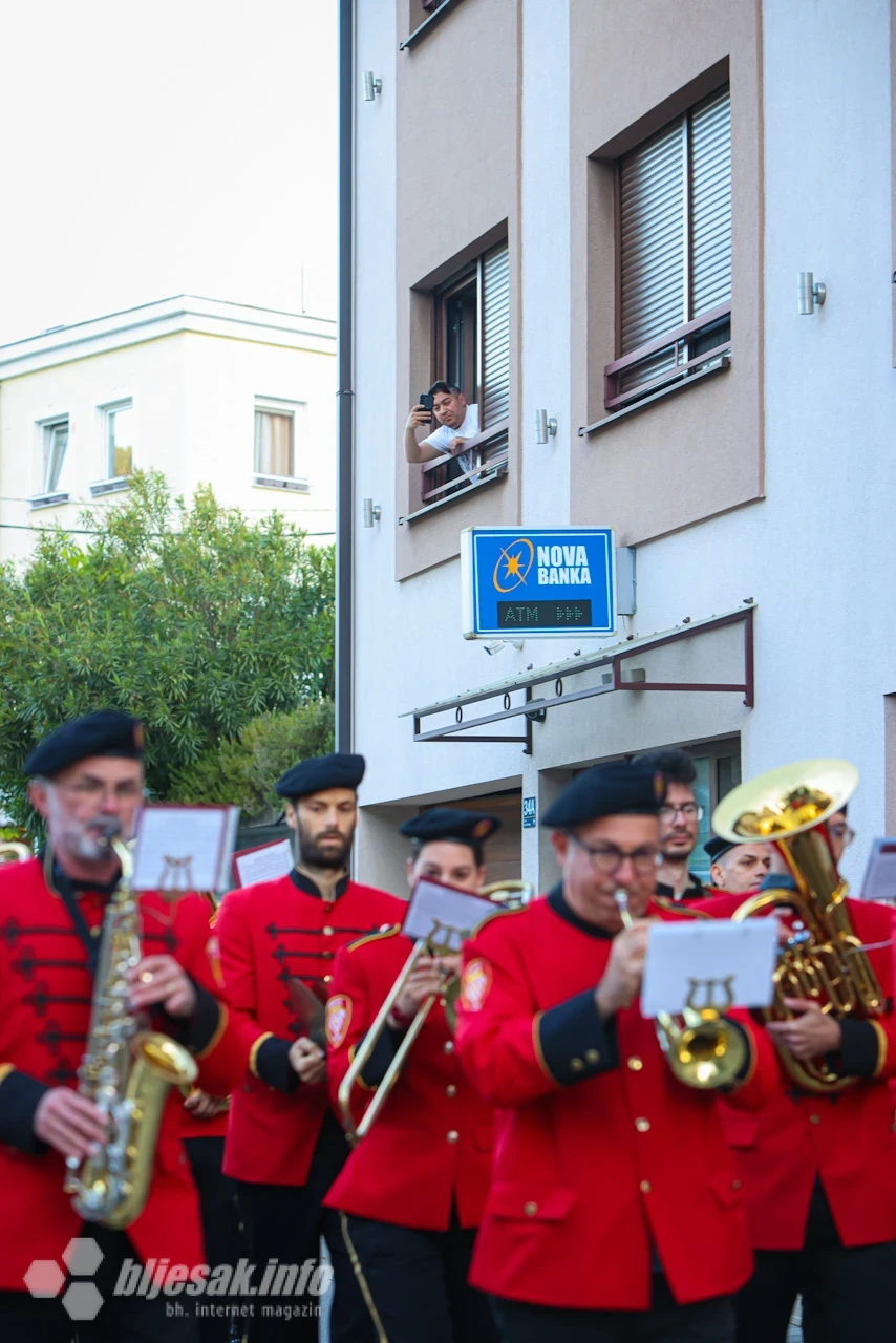 Hrvatska glazba Mostar održala prvosvibanjsku budnicu