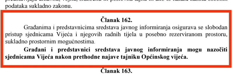 Članak koji ističe kako je potrebno samo najaviti svoj dolazak