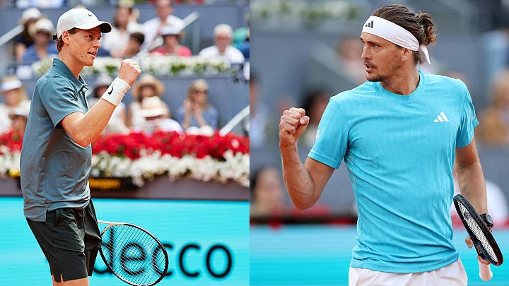 Sinner i Zverev će se boriti za ATP naslov u Madridu