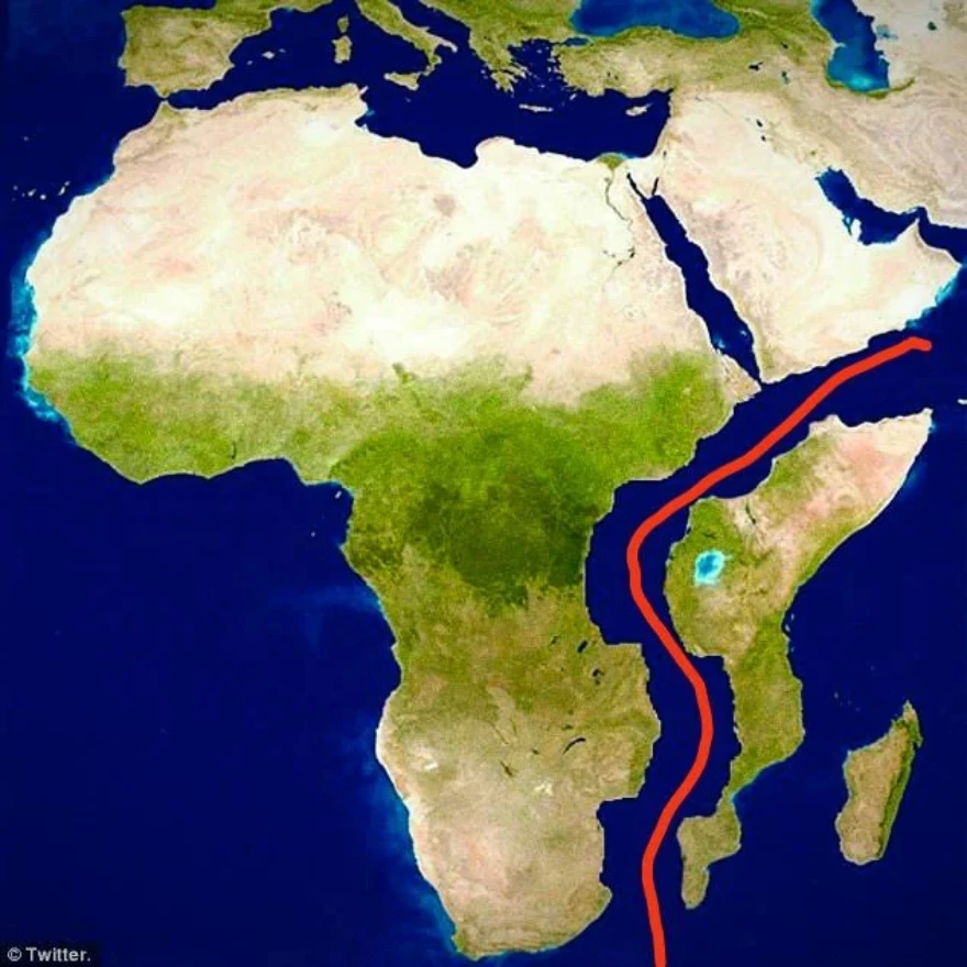 Afrika se "raspada" brže nego što se mislilo, a novi ocean je sve bliže