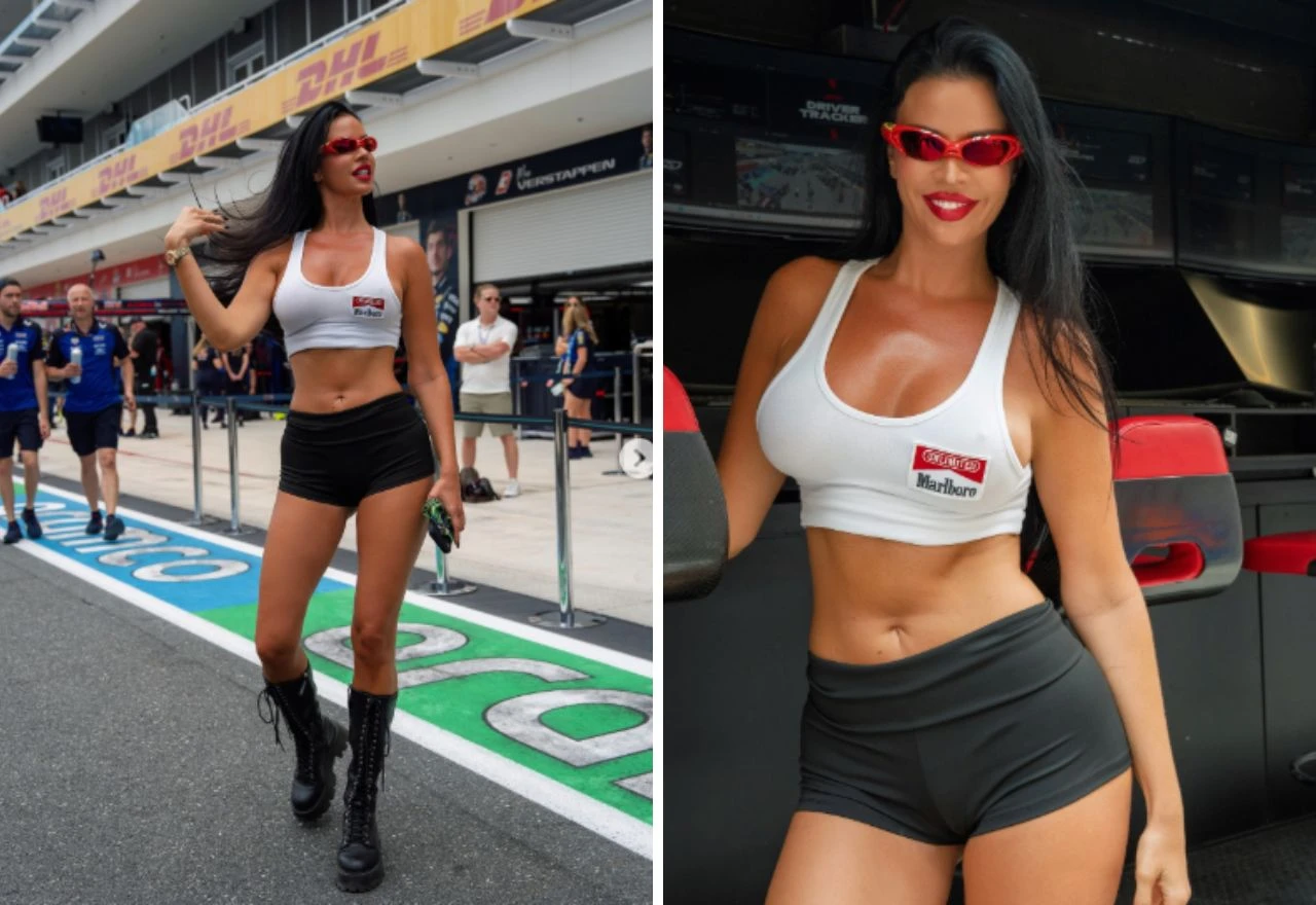 Svjetski mediji pišu o njoj: Ivana Knoll u centru pažnje na Miami Grand Prixu