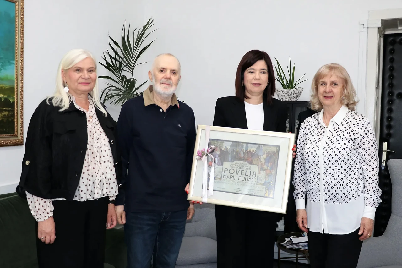 Mariji Buhač dodijeljena povelja za izniman doprinos izgradnji i promicanju hrvatske kulture