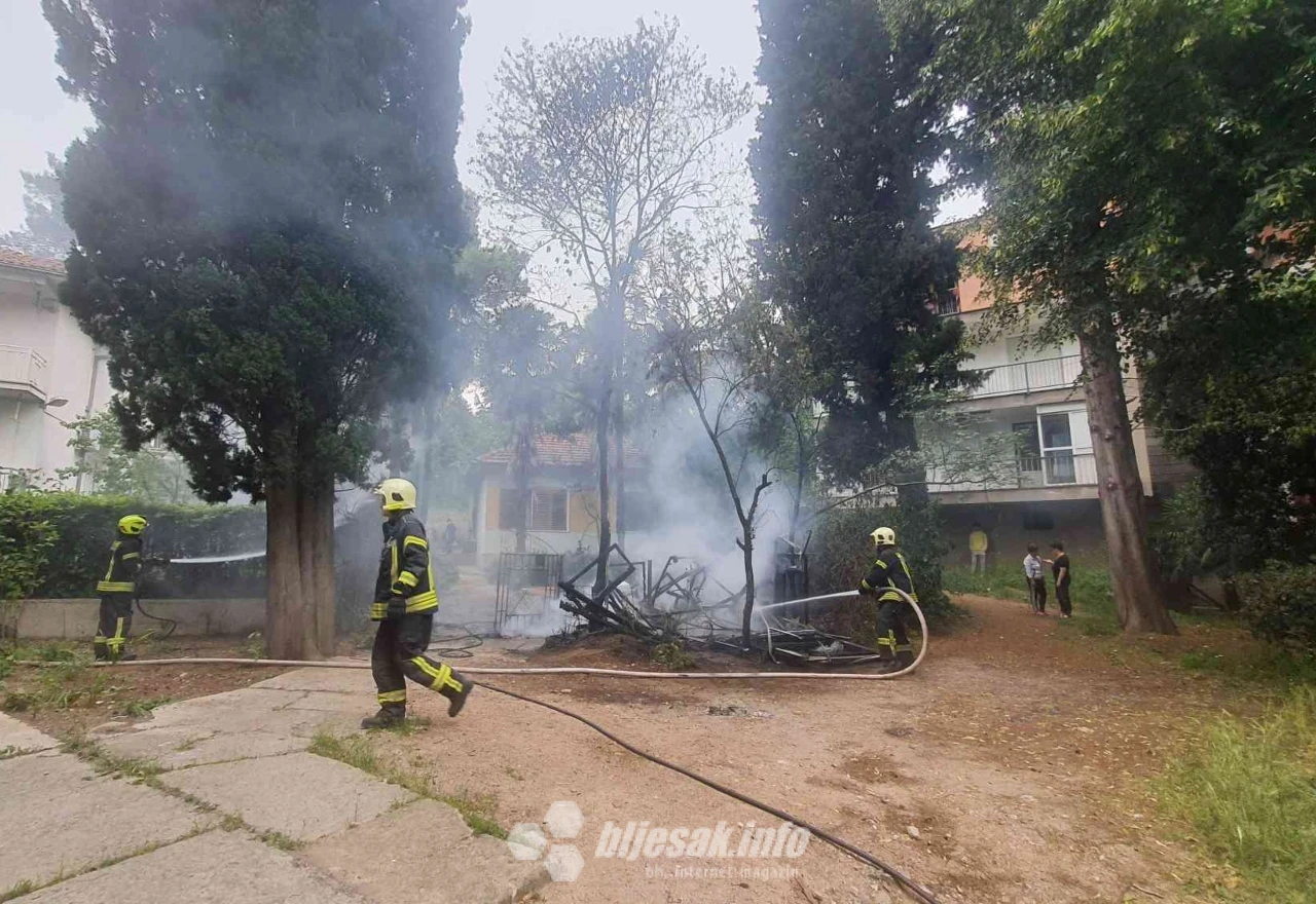 Vatrogasci na intervenciji
