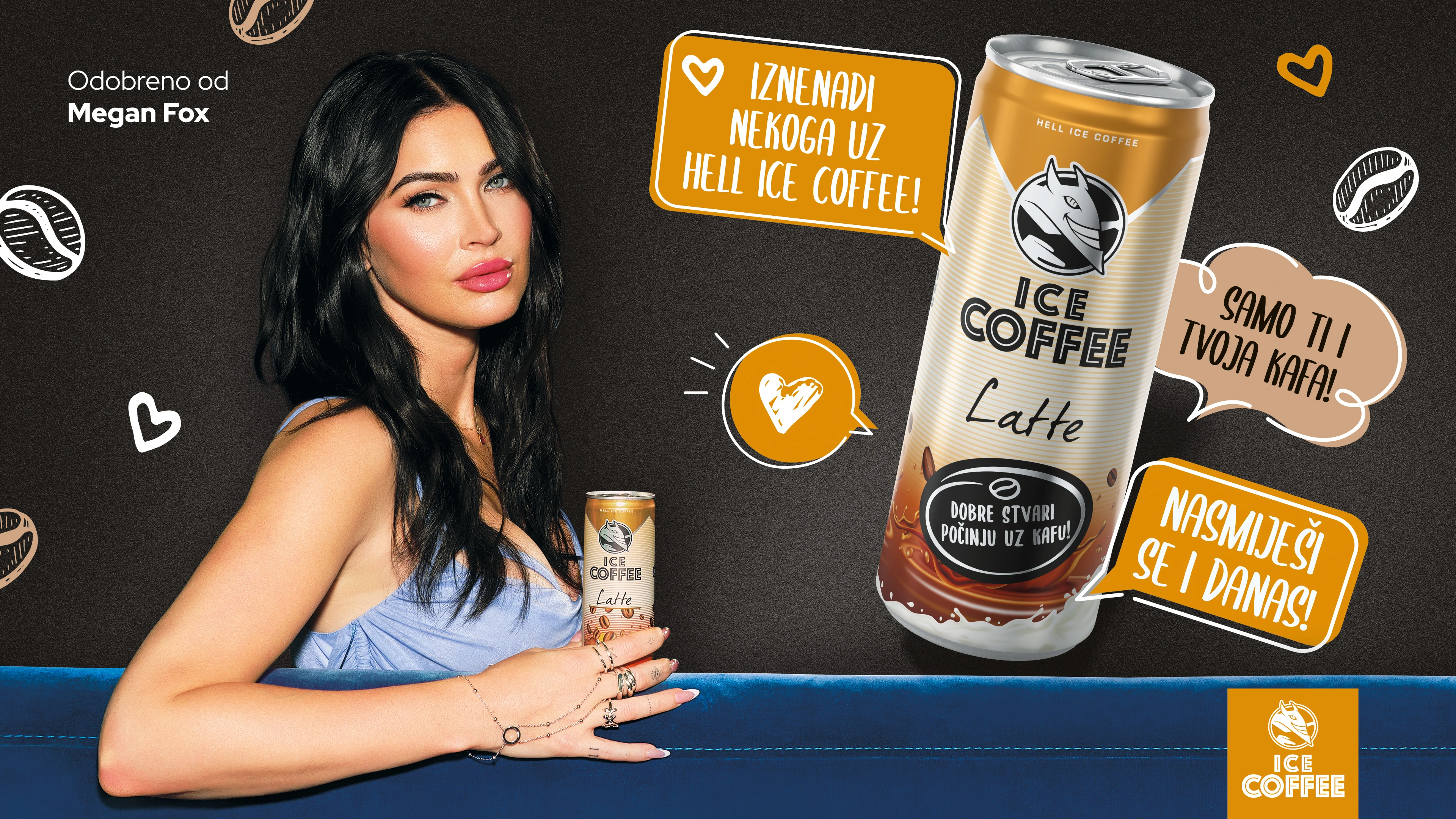 Ovog ljeta HELL ICE COFFEE Latte dolaze s porukama na limenkama