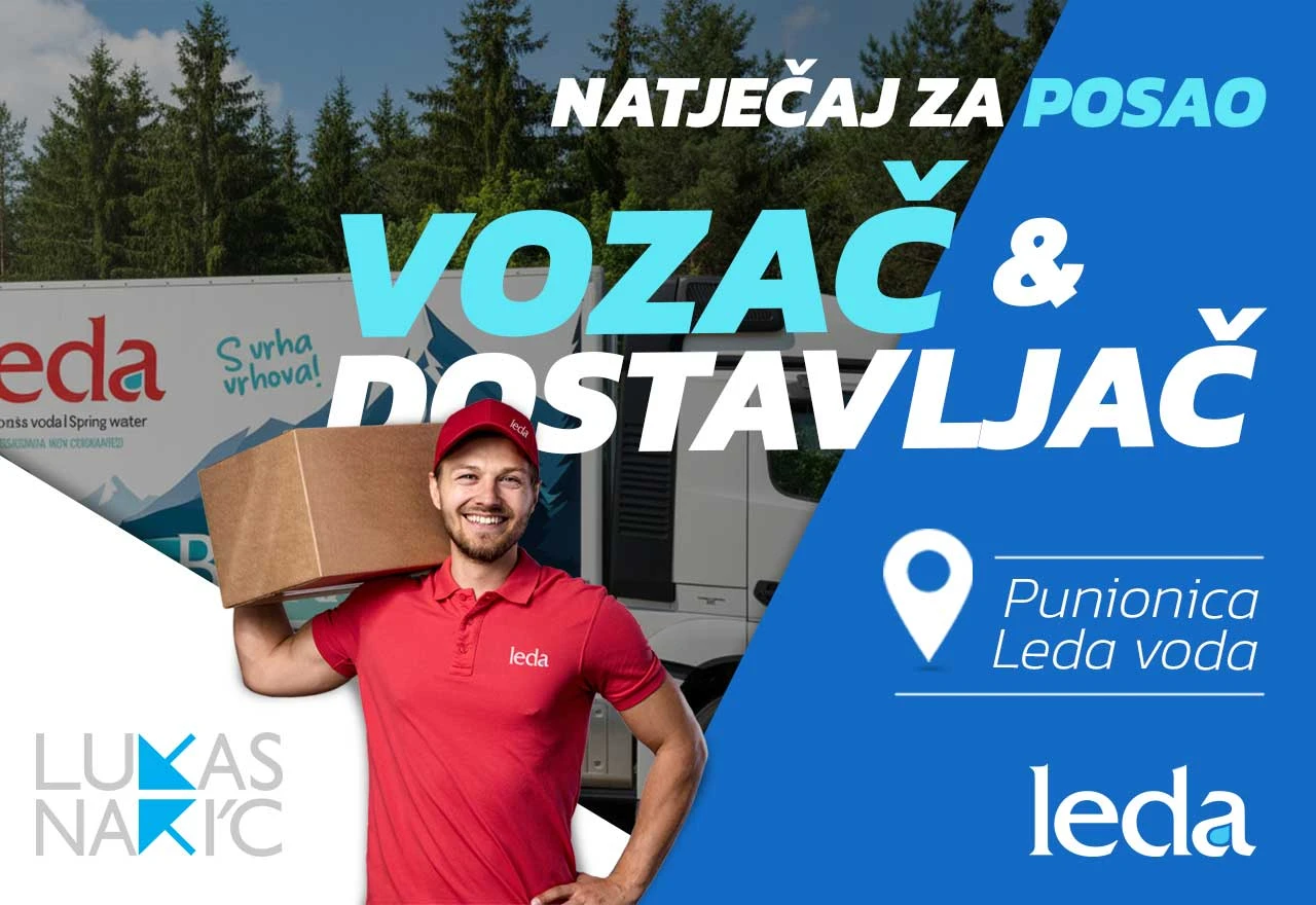Otvoren natječaj: Traži se vozač-dostavljač u Širokom Brijegu