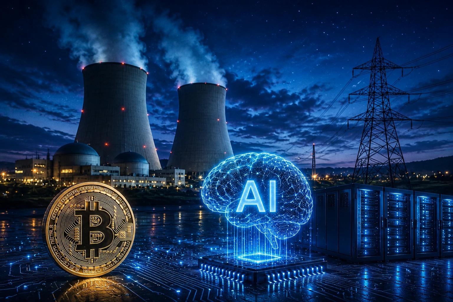 Bitcoin i AI troše toliko energije da SAD okreće nuklearnim elektranama