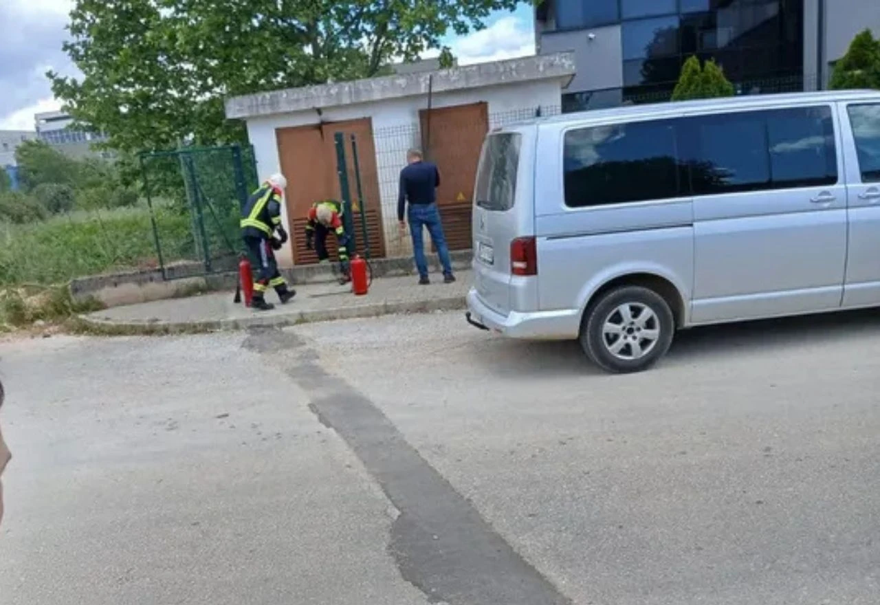 Požar na trafostanici u Čitluku